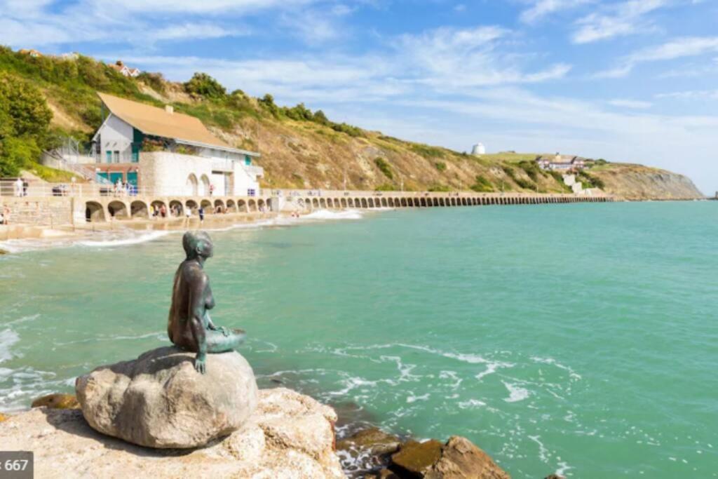 Beautifully Appointed, Period Seaside Apartment Folkestone Bagian luar foto