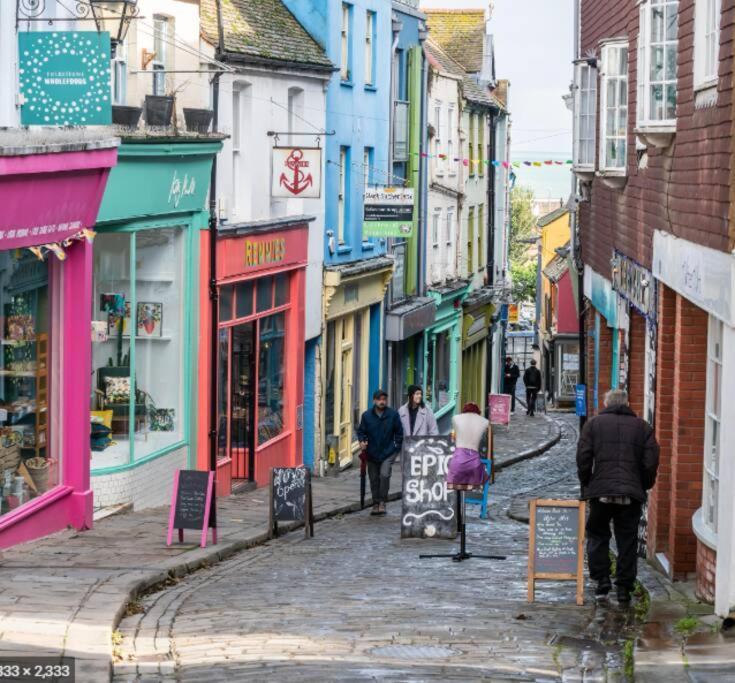 Beautifully Appointed, Period Seaside Apartment Folkestone Bagian luar foto